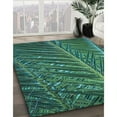 thumbnail image 3 of Ahgly Company Machine Washable Indoor Rectangle Transitional Mint Green Area Rugs, 2' x 4', 3 of 7