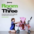 thumbnail image 4 of Joovy Toy Doll Caboose Tandem Stroller - Pink Dot, 4 of 7
