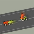 thumbnail image 2 of Rampa de pista para niños, Mini coche de carreras de juguete, juego de coches de pista deslizante para niños, niñas y niños, 2 of 12