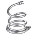 thumbnail image 1 of Manguera de ducha, cabezal de ducha de mano de PVC, manguera retráctil con tapón y tuerca de latón, para bañarse, limpiar el inodoro, 1 of 7