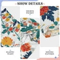 thumbnail image 6 of FORMRS Kids Pajama Pants with Pockets Size 6-8Y Boys Lounge Sleep Bottoms, Colorful Flowers Pattern, 6 of 8