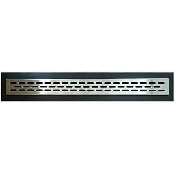 Linear Drain Grate By Compotite - Oval Design (Oval 36 INCH)