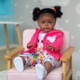 thumbnail image 3 of Reborn Doll TERABITHIA Enorme pelo rizado enraizado de 60 cm y 1,5 kg, 3 of 7
