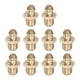 thumbnail image 1 of Latón Recta Grasera M8 x 1mm Rosca Hidráulico Engrasador Accesorios, 10 Piezas, 1 of 5