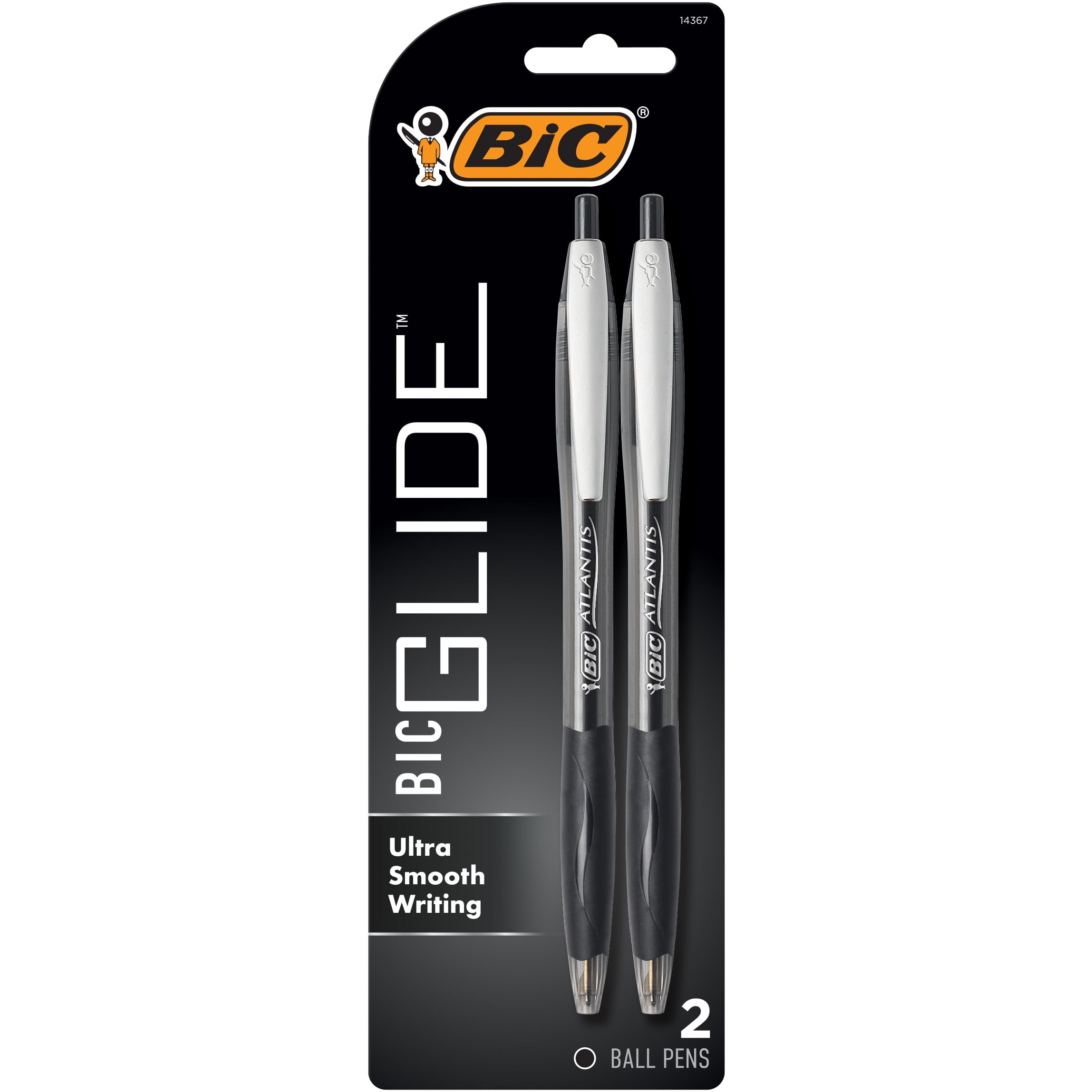 Details about   Bic BU3 Xtra-Comfort Plus Triangle Grip Ball Point Pens Medium 8 ea Assorted Ink 