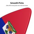 thumbnail image 7 of Haitian Flag Pattern Guitar Picks for Guitar Bass Music Instruments Women Men Guitar Picks, 7 of 7