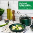 thumbnail image 3 of Granitestone Diamond 20 Piece Nonstick Emerald Aluminum Pots and Pans Cookware & Bakeware Kitchen Set, 3 of 11