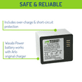 thumbnail image 4 of Wasabi Power Battery for Arlo Pro, Pro 2 (VMA4400, 2-Pack), 4 of 7
