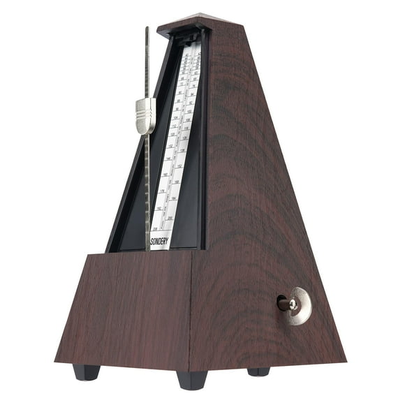 Metrónomo mecánico Sondery Classic con campana 40-208 bpm negro