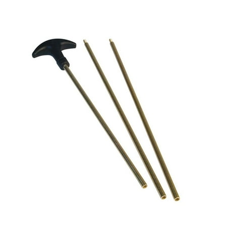 OUTERS .30-.32 Cal/8mm 41605 Brass 3-Piece Rifle Cleaning Rods 8-32 (Best Way To Clean Rifle Brass)