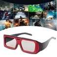 thumbnail image 2 of CHUANK Dual Color Frame Circular Polarized Passive 3D Stereo Glasses for Real D 3D TV, 2 of 21