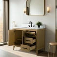 thumbnail image 4 of Vanity Art 42" Single Sink Bathroom Vanity Cabinet with Ceramic Countertop, 4 of 12