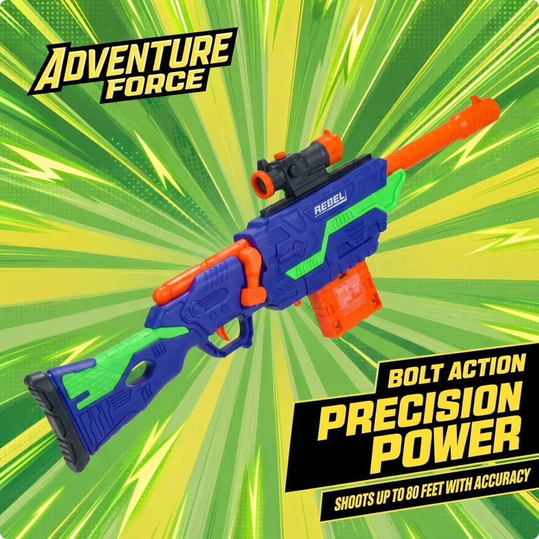 Adventure Force Rebel Foam Dart Blaster with Detachable Scope photo 3