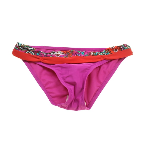 Becca Womens Multi Printed Hipster Bikini Bottom M