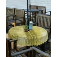 thumbnail image 2 of Fsddascl Yellow Outdoor Tablecloth - 60 Inch Round Dining Table Cover, Retro Oil Painting Modern Abstract Art Aesthetics Waterproof Outdoor Table Cloth with Umbrella Hole & Zipper for Picnic/Patio, 2 of 7