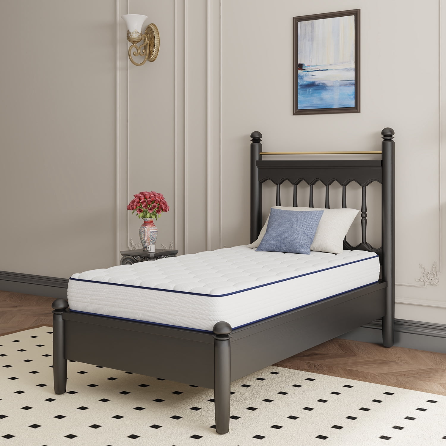 Avenco Pearl 6" Full Size Medium Adult Supportive Innerspring Mattress