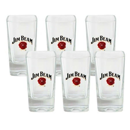Jim Beam Six Pack Shot Glass Set (Best Jim Beam Cocktails)