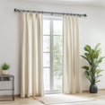 thumbnail image 2 of Curtain Rods for Windows to Adjustable Heavy Duty Wrap Around Curtain Rod Outdoor Indoor Room Divider Modern Drapery Pole ”, 2 of 8