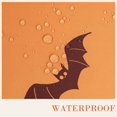 thumbnail image 3 of Halloween Tablecloth Waterproof \u2013 Spooky Pumpkin Design, Orange Table Cover for Halloween Party Decorations, Washable Spillproof Table Cloth for Indoor Outdoor Use, W60 x L02 in, 3 of 6