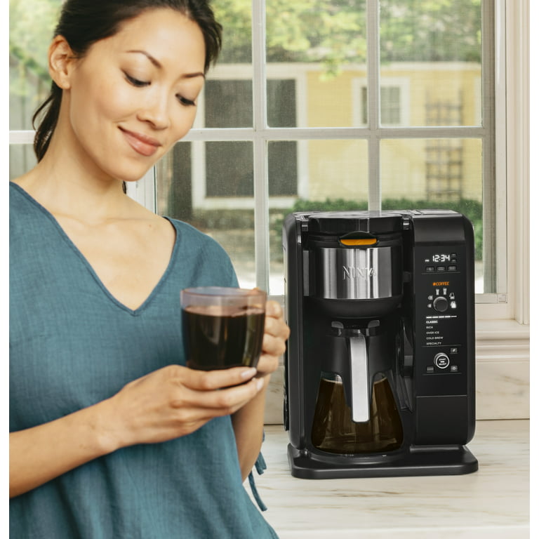 Ninja Auto iQ Intelligent Hot/Cold BrewTea and Coffee Maker w- Built In  Frother