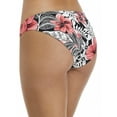 thumbnail image 2 of Camio Mio Womens Coral Tropics Hipster Bikini Bottom Style-S20208-CRLTR Swimsuit, 2 of 2