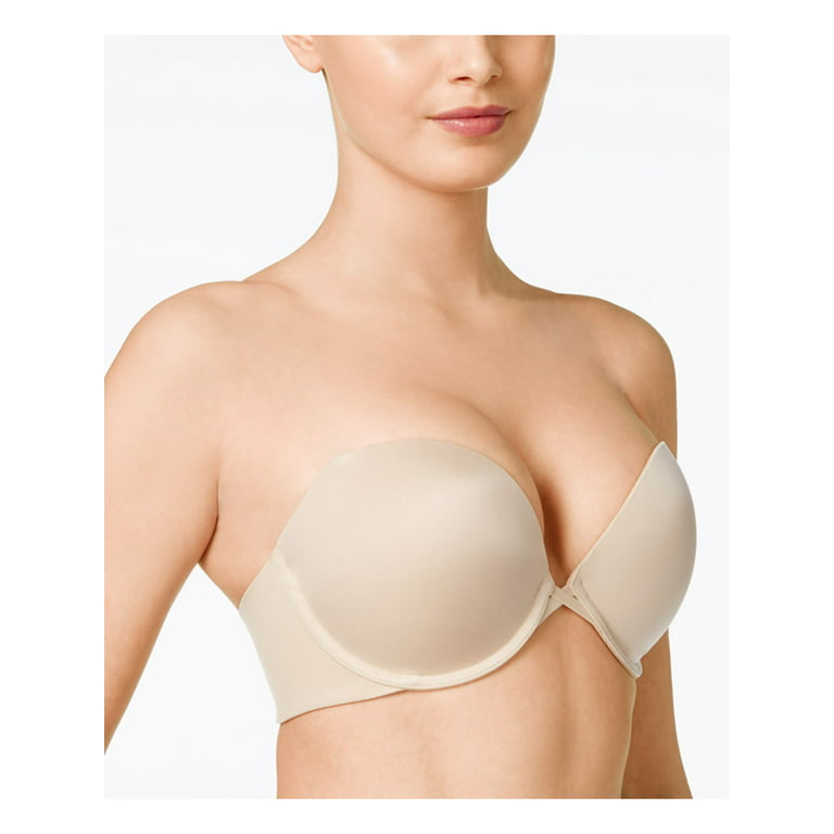WACOAL Intimates Beige Solid Everyday Strapless Bra Size: 30DD 