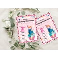 thumbnail image 4 of Darling Souvenir Pink Birthday Invitation Card Printable Elegant Fill or Write In Blank Party Invites 28 Pcs 5 x 7 Inches, 4 of 5