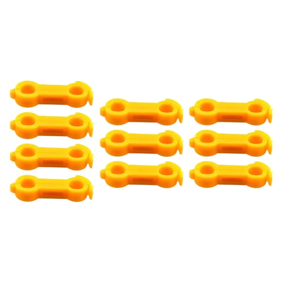 10 piezas de bandas para patas de pollo, abrazaderas de fijación para patas internas y externas, anillo de tratamiento para patas abiertas 4 mm x 21 mm