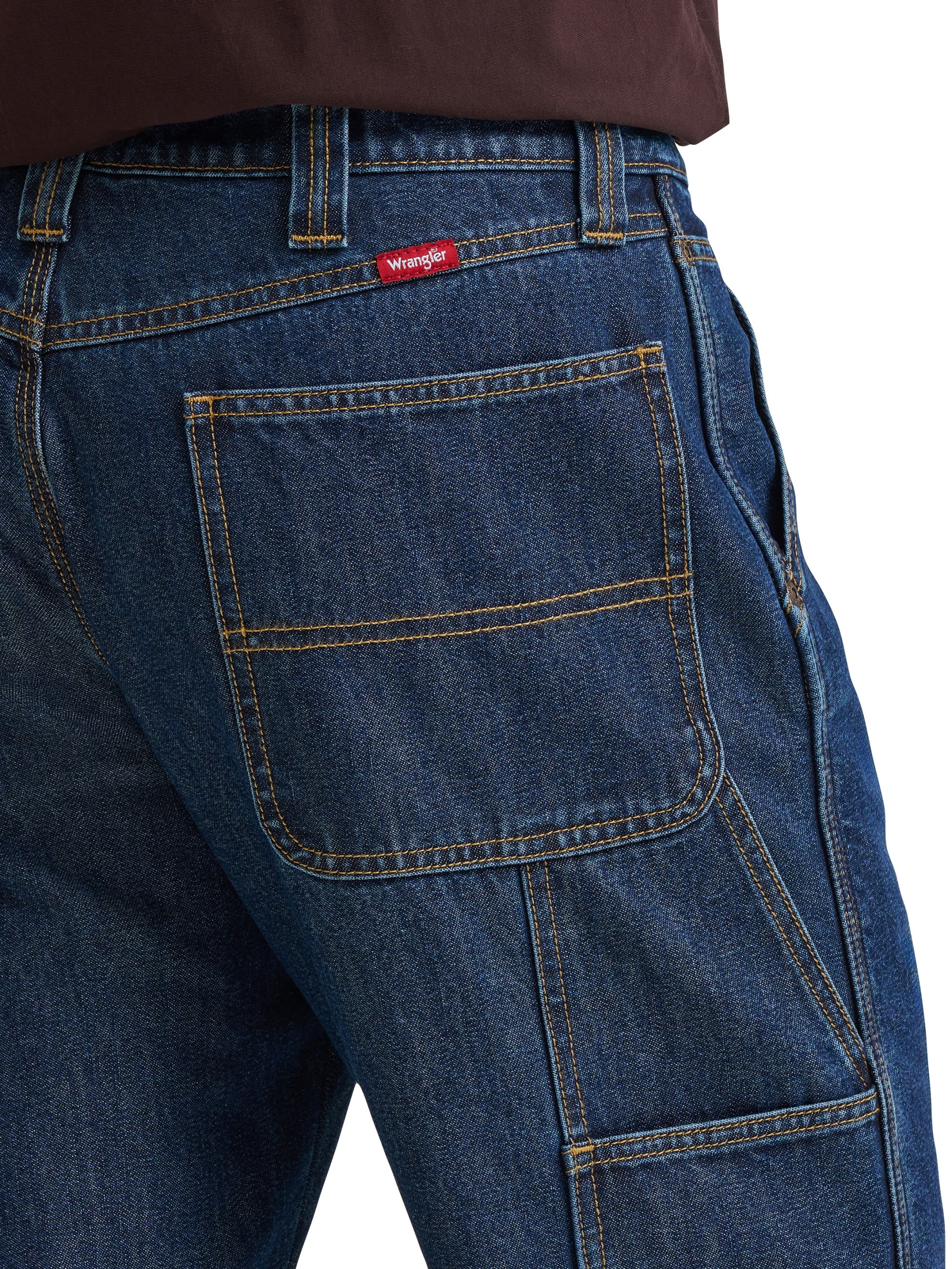Wrangler Men's and Big Men's Relaxed Fit Fleece Lined Cargo Pant 29X30-48X30
