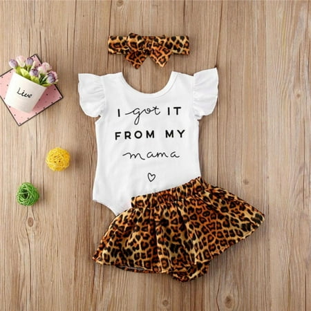 

Uccdo 3Pcs Infant Newborn Baby Girls Outfits Romper Shorts Set Ruffle Bodysuit + Floral Shorts + Headband for Baby Girl 0-24 Months