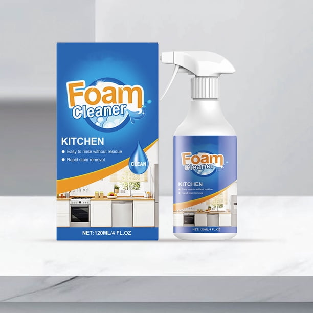 120ml kitchen foam cleaner product display