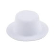 thumbnail image 1 of Casa de 1:12 Miniatura Hugo Accesorios de Ropa Bombín de la casa de muñecas 40 x 20 mm Blanco, 1 of 4