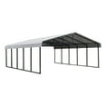 thumbnail image 1 of Arrow 20 x 24 x 7 ft Eggshell Carport, 1 of 8