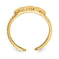 thumbnail image 2 of 14K Yellow Gold Hearts & X Toe Ring, 2 of 4