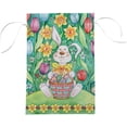 thumbnail image 5 of Garden Flag Double Sided Durable Yard Flag, Watercolor Easter Illustration Fade Resistant Seasonal Flags, Suitable for Outdoor Home Lawn Patio Porch Decorative, 28x40 Inch Yard Flags, 5 of 5