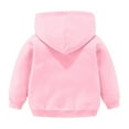 thumbnail image 3 of Vedolay Girls Sweatshirt Girl's Fashion Sweatshirts with Pocket Long Sleeve Top for Kids,Pink 5-6 Years, 3 of 5