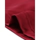 thumbnail image 5 of Conjuntos de pijama para mujer INSPIRE CHIC de manga corta con botones y pantalones cortos, conjuntos de lounge XL color rojo vino, 5 of 6