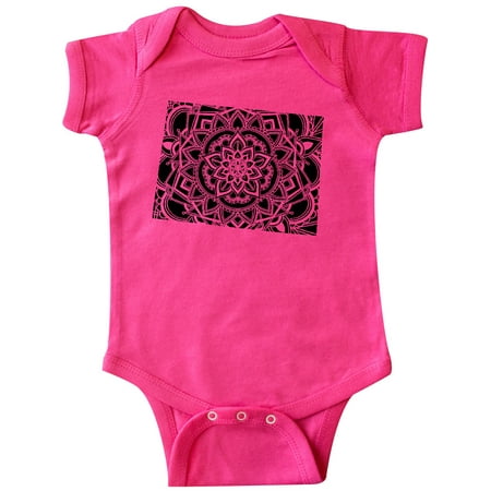

Inktastic Colorado Silhouette Mandala Gift Baby Boy or Baby Girl Bodysuit