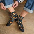 thumbnail image 3 of Naloa Colorful Plants Mushroom Ankle Socks for Women Non Slip Socks No Show Socks Classic Low Cut Casual Socks Casual Socks, 3 of 7