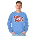 thumbnail image 5 of Life of the Party Funny Tootsie Roll Sweatshirt for Men or Women Brisco Brands M, 5 of 6