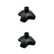thumbnail image 2 of Soidarity Cane Pad Cover Crutches Sports Goods Stick Replacement Anti-Skid Tips Tool Mountaineering Wear-Resistant Hiking Negro 2piezas, 2 of 6