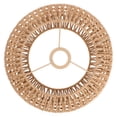 thumbnail image 4 of Shisuyan Straw Rope Woven Lampshade Grass Rope Rustic Ceiling Lamp Cover for Replacement Size L, 4 of 9
