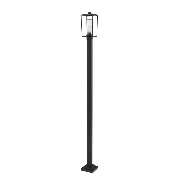 Z-Lite 594Phms-536P Sheridan 111" Tall Outdoor Single Head Post Light - Black