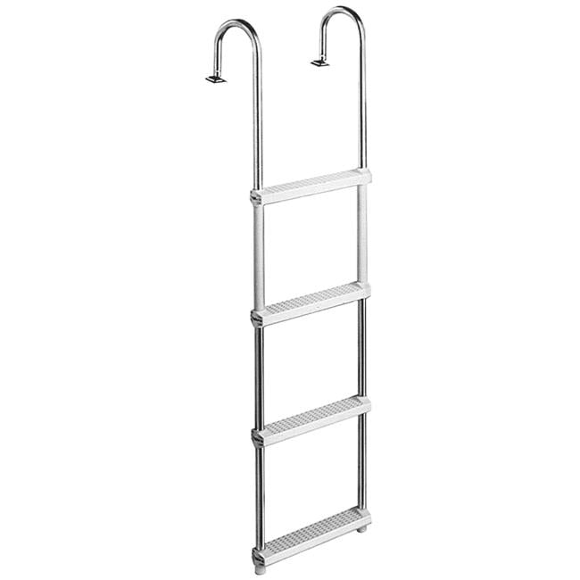Garelick 12350 Folding Pontoon Ladder 4 Steps 
