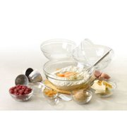 Duralex Lys Stackable 1/2-Quart Clear Glass Bowls - Set of 6