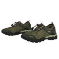 thumbnail image 6 of NOKIO Men Summer Mesh Sneakers Breathable Hiking Shoes Comfortable Walking Shoes Outdoor Travel Shoes Fashion Casual Sports Shoes Quick-Drying Bar𝖾𝖿oot Footwear for Beac𝗁 Wading, 6 of 8