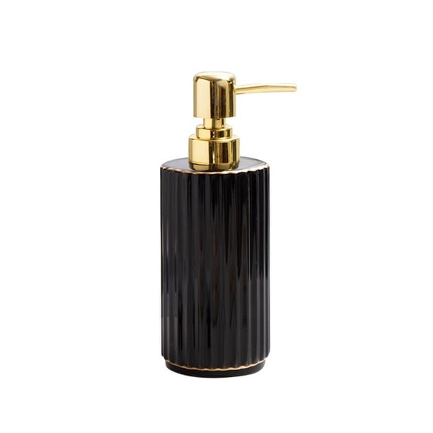 Dispensador de jabón for encimeras de baño y cocina, ideal for lociones, aceites esenciales y jabones líquidos.