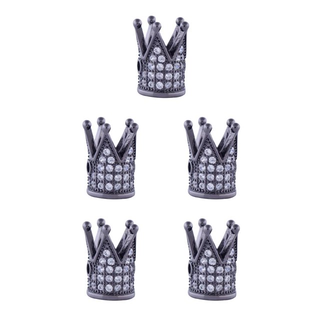 maskred Beads for Bracelets Making Large Hole Necklace with Rhinestones DIY Crafts Fashion Accessory Ornaments Bead Kit Type 4 5Set