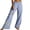 Blue, variant on Pants for Women Black Ladies Spring And Summer Loose Trendy Casual Embroidered Cotton And Linen Pants Pants XXXL