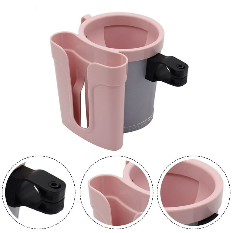 Bike Cup Holder With Cell Phone Keys Holder,universal Handlebar Drink Cup  Holder For Bicycles Scoot